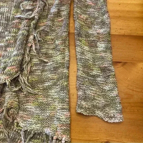 American Rag Cie boho fringe cardigan women medium - Picture 9 of 13